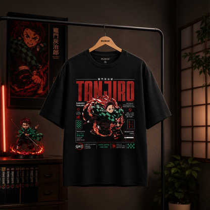 Tanjiro Kamado Flame Breathing Anime T-Shirt